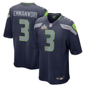 Seahawks Nick Emmanwori Super Bowl LX Jersey Navy