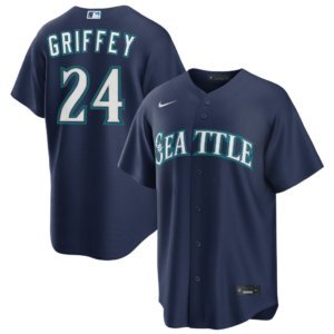 Mariners Ken Griffey Jr Jersey Navy