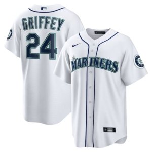 Mariners Ken Griffey Jr Jersey White