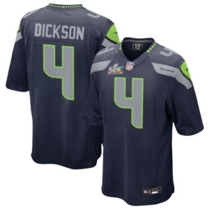 Seahawks Michael Dickson Super Bowl LX Jersey Navy