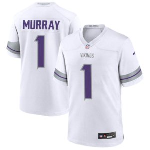 Vikings Kyler Murray Jersey White Alternate