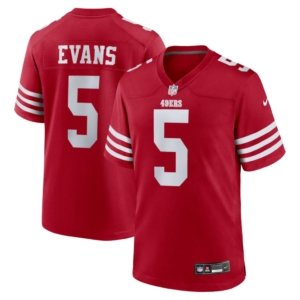 49ers Mike Evans Jersey Red