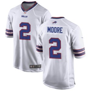 Bills DJ Moore Jersey White