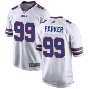 Bills TJ Parker Jersey White