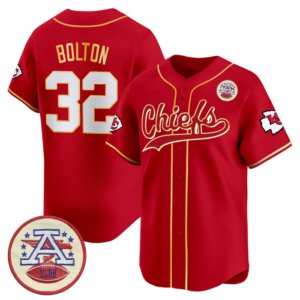 Chiefs Nick Bolton Red Baseball Style Jersey
