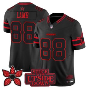 Cowboys CeeDee Lamb Stranger Things Edition Jersey