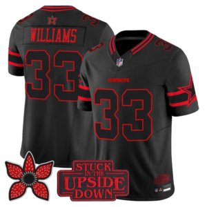 Cowboys Javonte Williams Stranger Things Edition Jersey