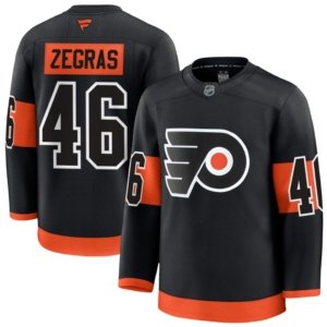 Flyers Trevor Zegras Jersey Black