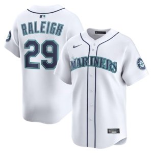 Mariners Cal Raleigh Jersey White