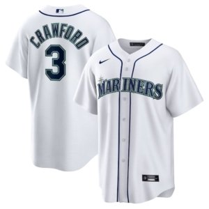 Mariners JP Crawford Jersey White