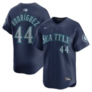 Mariners Julio Rodriguez Jersey Navy