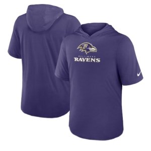 Ravens Lockup Hooded T-Shirt