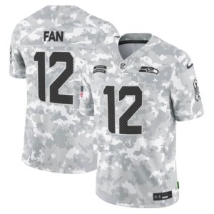 Seahawks 12th Fan Salute to Service Arctic Camo Jersey