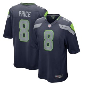 Seahawks Jadarian Price Jersey Navy