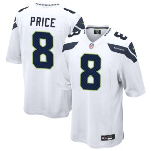 Seahawks Jadarian Price Jersey White