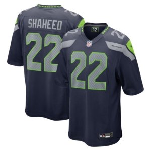 Seahawks Rashid Shaheed Jersey Navy