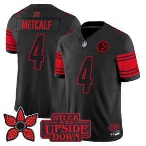 Steelers DK Metcalf Stranger Things Edition Jersey