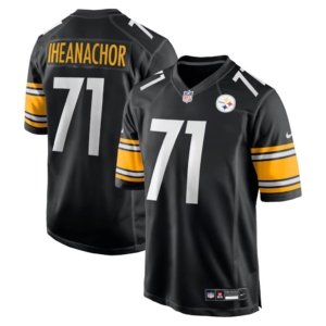 Steelers Max Iheanachor Jersey Black