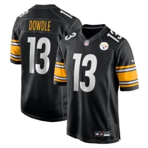 Steelers Rico Dowdle Jersey Black