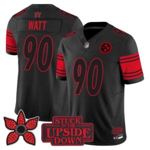Steelers TJ Watt Stranger Things Edition Jersey