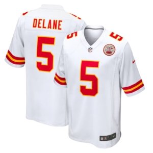 Chiefs Mansoor Delane Jersey White