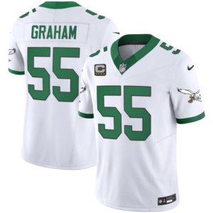 Eagles Brandon Graham Kelly White Vapor Jersey
