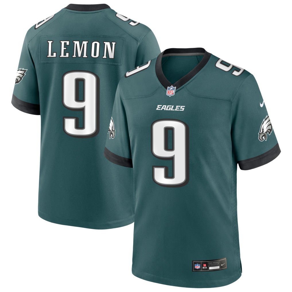Eagles Makai Lemon Jersey Midnight Green