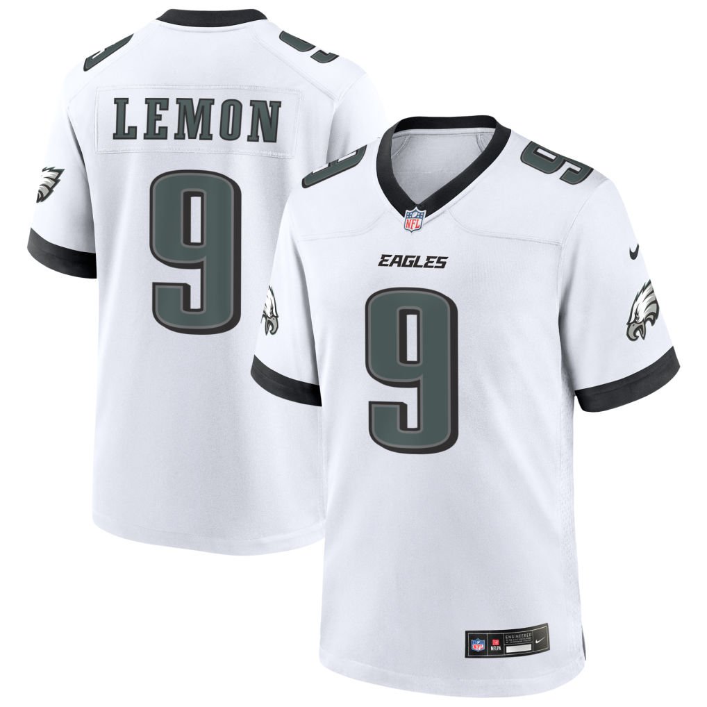 Eagles Makai Lemon Jersey White