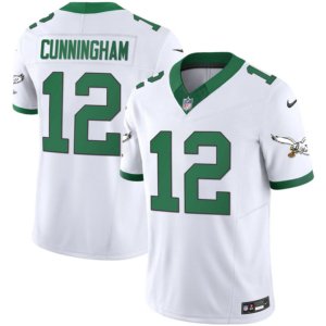 Eagles Randall Cunningham Kelly White Vapor Jersey