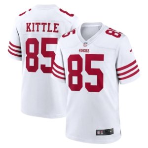 49ers George Kittle Jersey White
