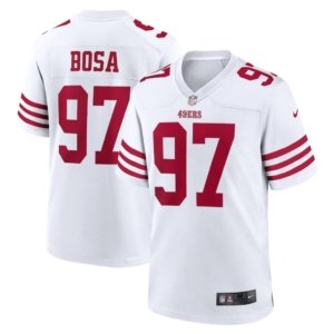 49ers Nick Bosa Jersey White