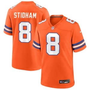 Broncos Jarrett Stidham Mile High Throwback Jersey Orange