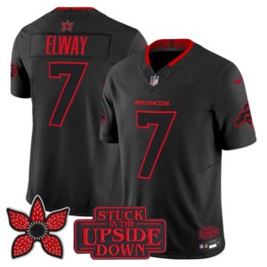 Broncos John Elway Stranger Things Edition Jersey