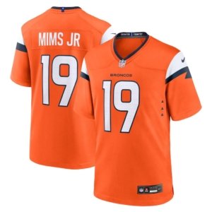 Broncos Marvin Mims Jr Jersey Orange