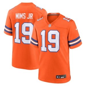 Broncos Marvin Mims Jr Mile High Throwback Jersey Orange