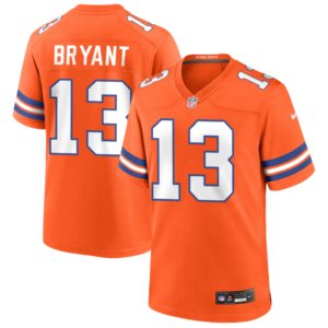 Broncos Pat Bryant Mile High Throwback Jersey Orange