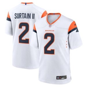 Broncos Patrick Surtain II Jersey White