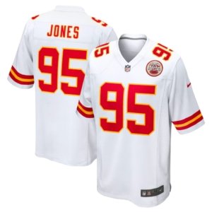 Chiefs Chris Jones Jersey White