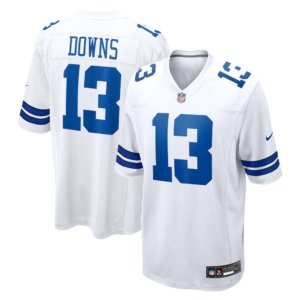 Cowboys Caleb Downs Jersey White