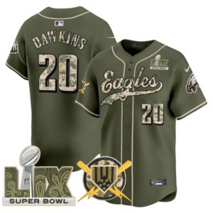 Eagles Brian Dawkins Armed Forces Jersey