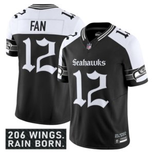 Seahawks 12th Fan Gothic Jersey Alternate