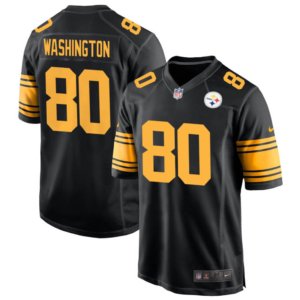 Steelers Darnell Washington Jersey Alternate Black