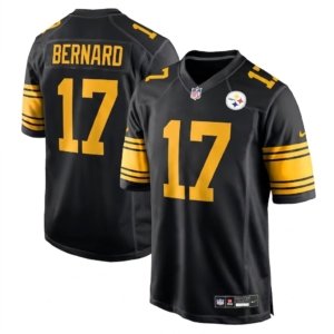 Steelers Germie Bernard Jersey Alternate Black