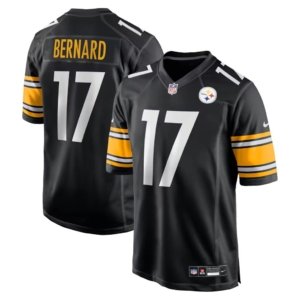 Steelers Germie Bernard Jersey Black