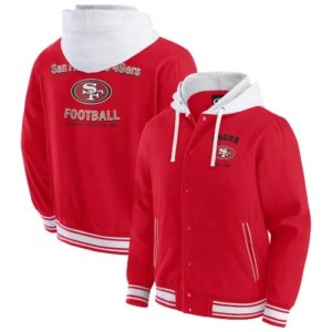 49ers Full-Snap Hoodie Jacket