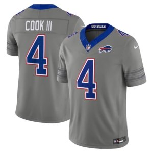 Bills James Cook III Nickel City Vapor Jersey