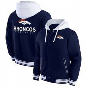 Broncos Full-Snap Hoodie Jacket