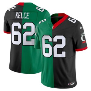 Jason Kelce Eagles x College Football Split Jersey