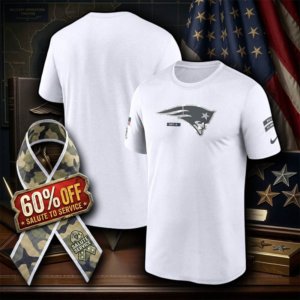 Patriots Salute to Service White T-Shirt