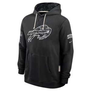 Bills Black 2026 Salute to Service Hoodie